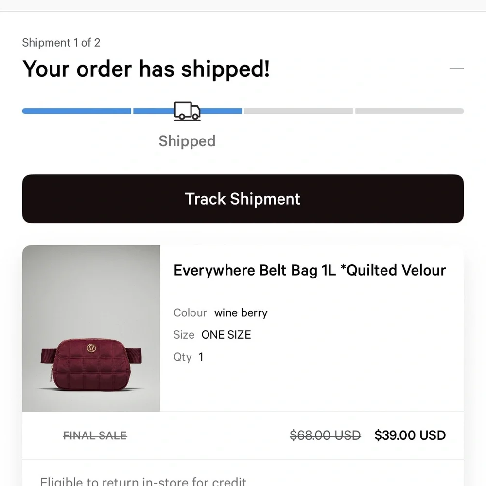 Lululemon Crossbody Bag - Picture 2 of 5